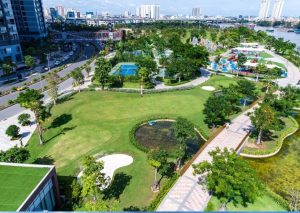 Công viên central park rộng 14ha