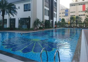 Mặt bằng Central 2 5 Hồ bơi khu Central rộng rãi