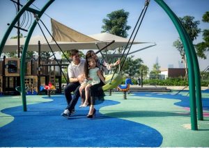 Mặt bằng Biệt Thự Vinhomes Central Park Tân Cảng 88 CănThe Villas 5 Khu vui chơi cho bé