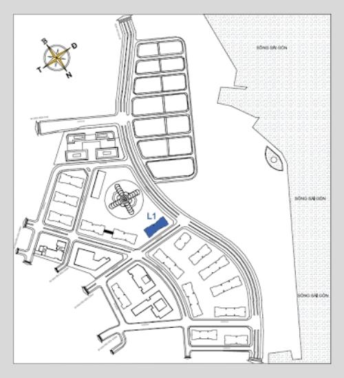 Sơ đồ vị trí Landmark 1