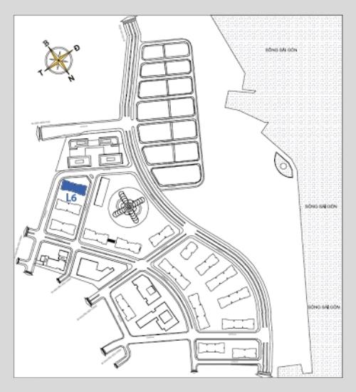 Sơ đồ vị trí Landmark 6