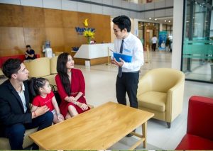 Mặt bằng Central 2 6 Sảnh tiếp khách sang trọng