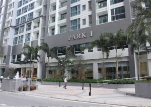 Mặt trước tòa nhà