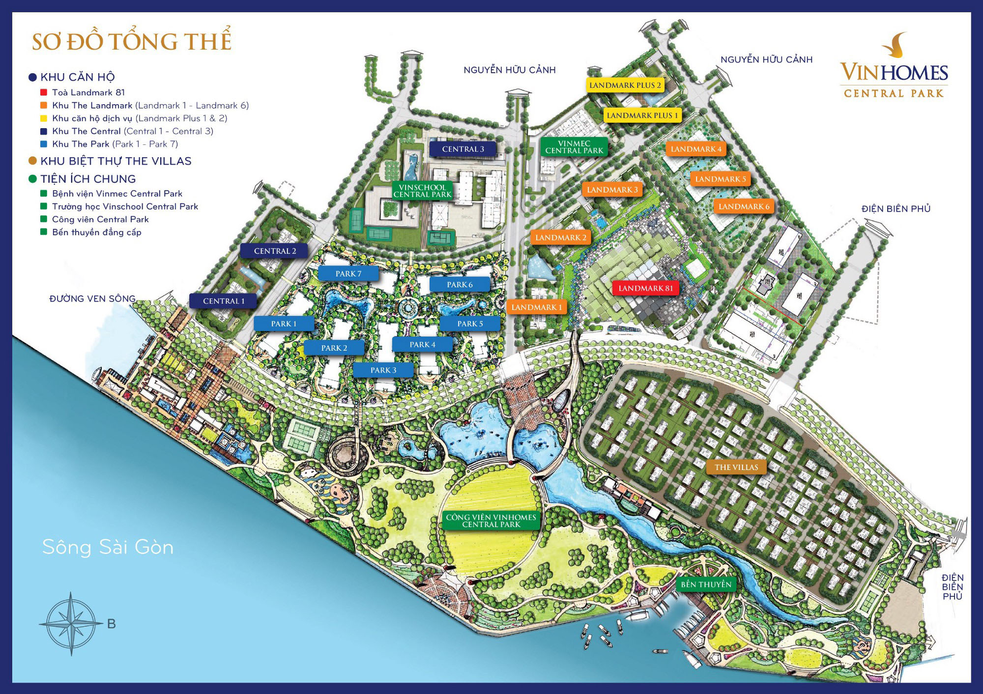 mat bang tong the vinhomes central park - VIN Leasing